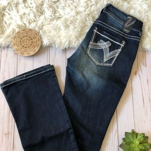 Vanity Dark Wash Jeans Boot Cut